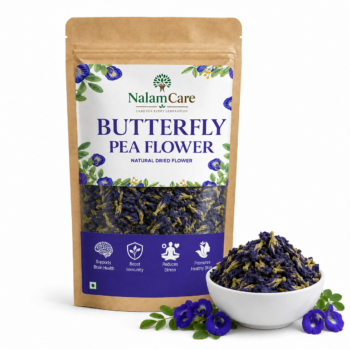 Butterfly Pea Flower 50g – Natural Dried Blue Tea Flowers for Refreshing Herbal Tea