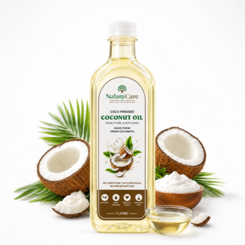 Pure Cold Pressed Coconut Oil 1 Ltr – Natural & Unrefined